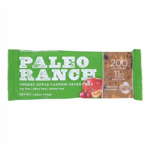 Paleo Ranch Cherry Apple Cashew Nutrition Bars