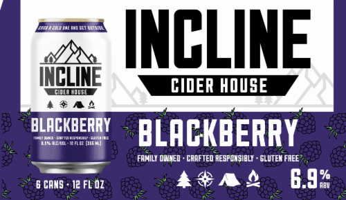 Incline Scout Marionberry Cider In Cans
