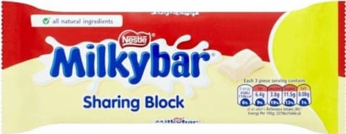 Nestle Milkybar Sharing Block