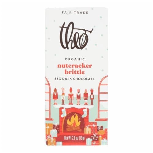 Theo Chocolate Nutcracker Brittle 55% Dark Chocolate