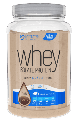 Integrated Supplements Whey Isolate Chocolate Protein Powder
