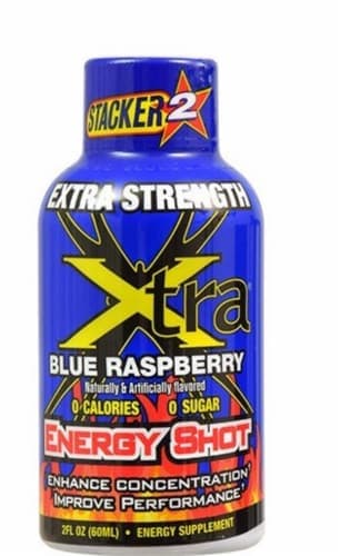 Stacker 2 Extra Energy Strength Blue Raspberry