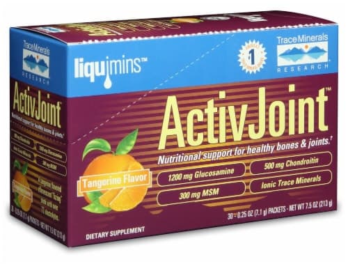 Trace Minerals Research Tangerine Flavored Activjoint Supplement