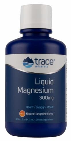 Trace Minerals Research  Liquid Magnesium   Natural Tangerine