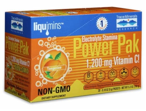 Trace Minerals Research Tangerine Stamina Power Pak