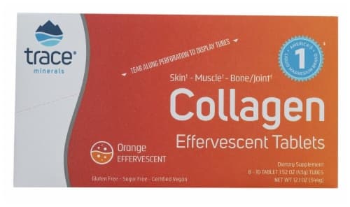 Trace Minerals Research Orange Collagen Effervescent