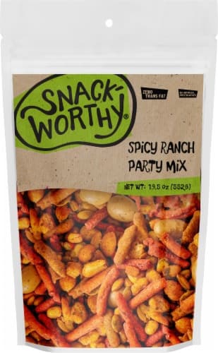 Snackworthy Spicy Ranch Party Mix Trail Mix