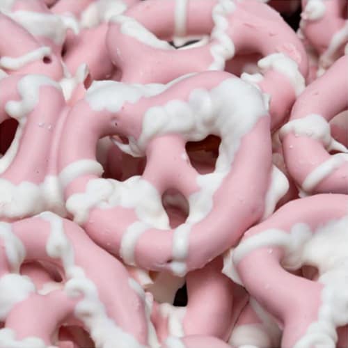 Lehi Valley Private Label Raspberry-N-Cream Yogurt Pretzels