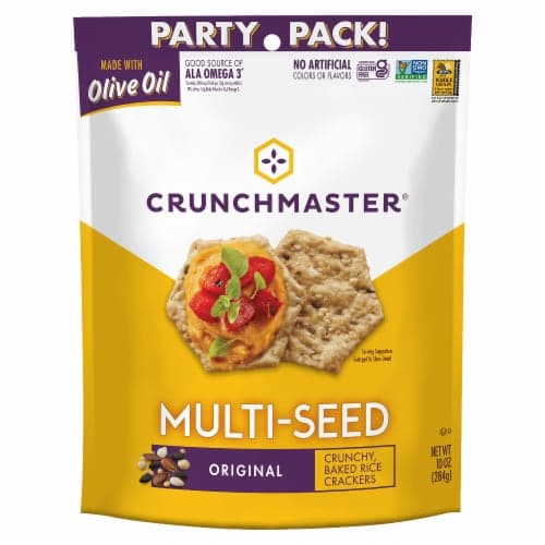Crunchmaster Original Mult-Seed Crackers Party