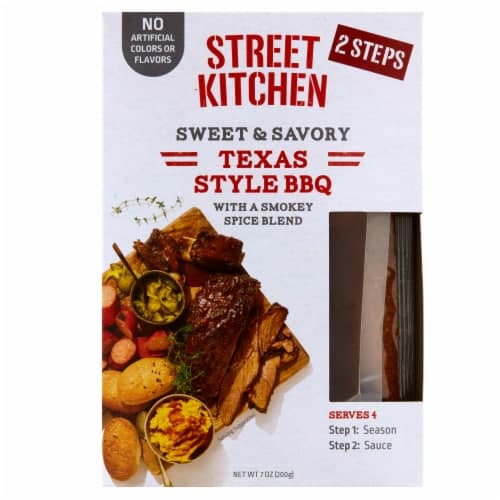 Street Kitchen Texas Style Bbq Rub & Sauce Kit