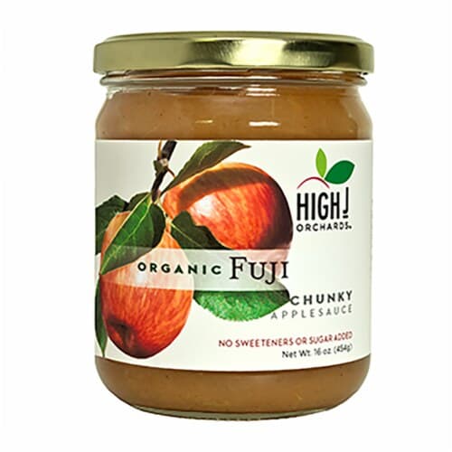 High J Orchards Organic Fuji Chunky Applesauce