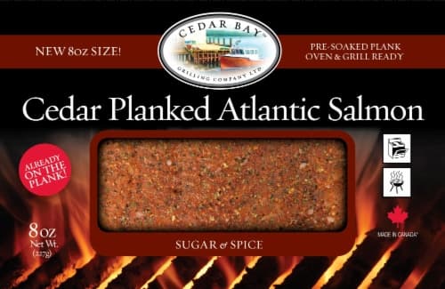 Cedar Bay Sugar & Spice Cedar Planked Atlantic Salmon