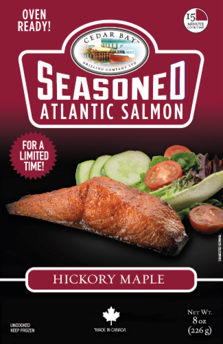 Cedar Bay Hickory Maple Seasoned Atlantic Salmon