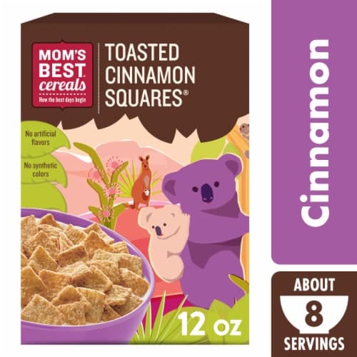 Mom'S Best Toasted Cinnamon Squares Cereal