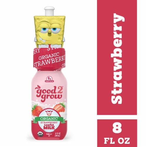 Good 2 Grow Organic Strawberry Lowfat Milk
