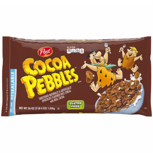 Post Cocoa Pebbles Bag Cereal