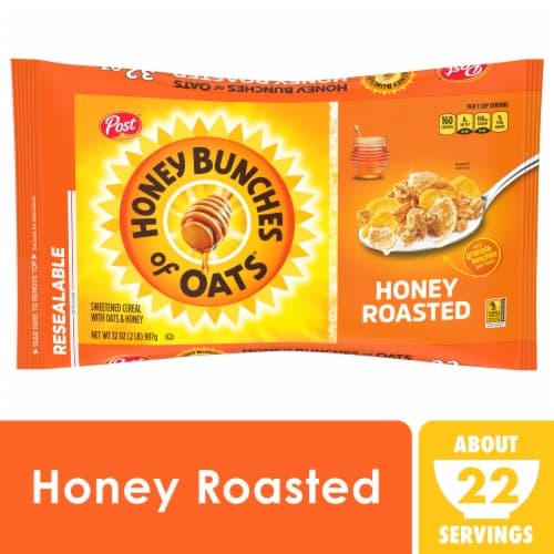 Post Honey Bunches Of Oats Honey Roasted Bag Cereal