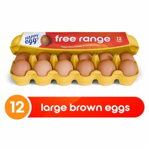 Happy Egg Co. Eggs Free Range Large
