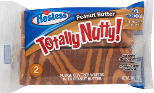 Hostess Single-Serve Peanut Butter Totally Nutty Wafers