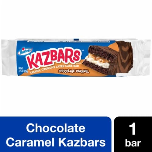 Hostess Chocolate Caramel Kazbar Snack Cake