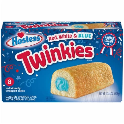 Hostess Cream Filled Red/White/Blue Twinkies