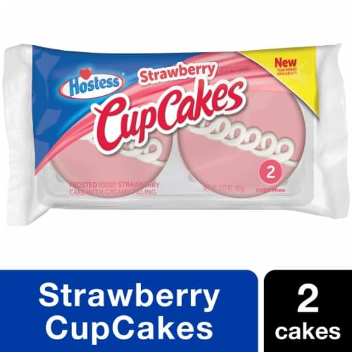 Hostess Strawberry Cup Cakes