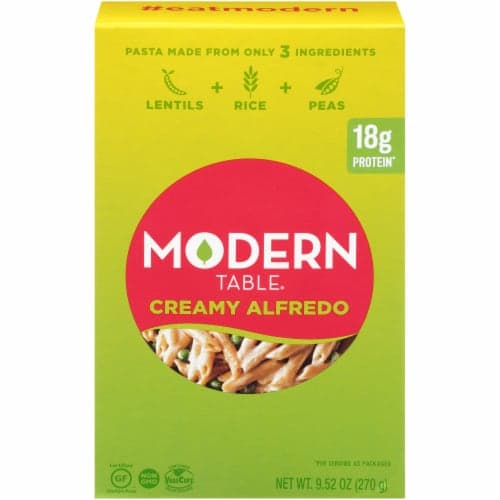 Modern Table Creamy Alfredo Lentil Pasta Meal Kit