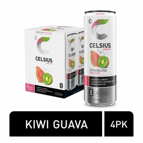 Celsius Sparkling Drink Kiwi Guava