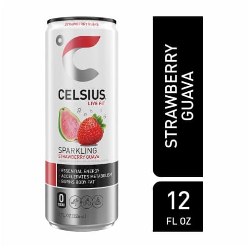 Celsius Live Fit Sparkling Strawberry Guava