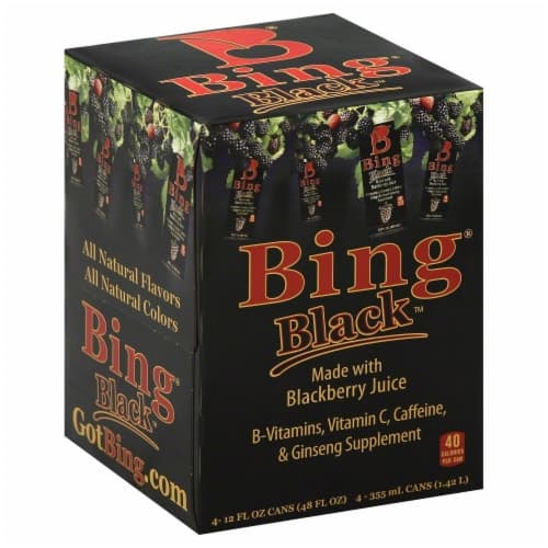 Bing Blackberry Energy Drink
