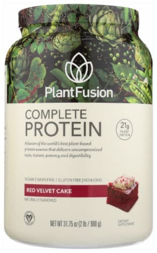 Plantfusion Complete Protein Red Velvet Cake Protein Powder