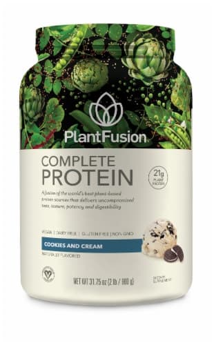 Plantfusion Complete Protein Cookies And Cream Protein Powder