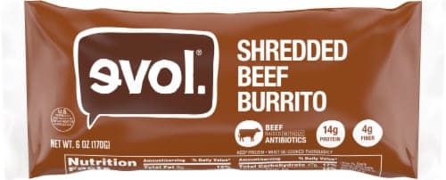 Evol Shredded Beef Burrito