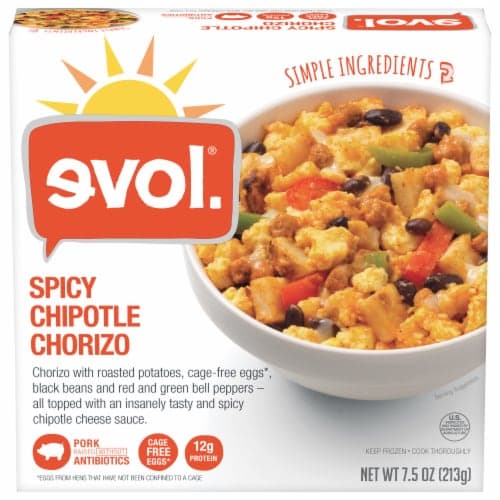 Evol. Spicy Chipotle Chorizo Bowl  Meal