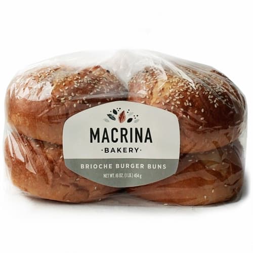 Macrina Bakery Brioche Burger Buns