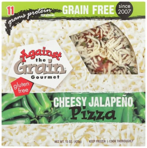 Against The Grain Gourmet Cheesy Jalapeno Gluten Free Pizza