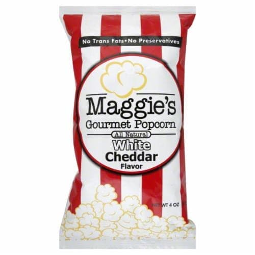 Maggie'S Gourmet Popcorn White Cheddar Flavor Popcorn