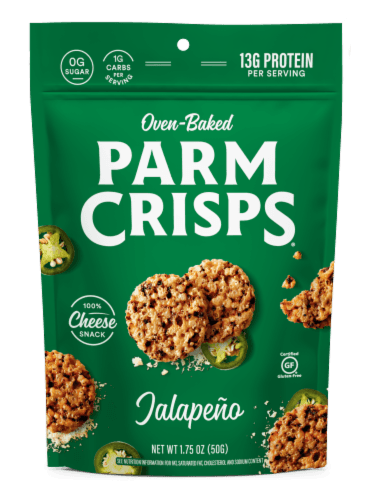 Parm Crisps Cheese Snack Oven Baked Jalapeno