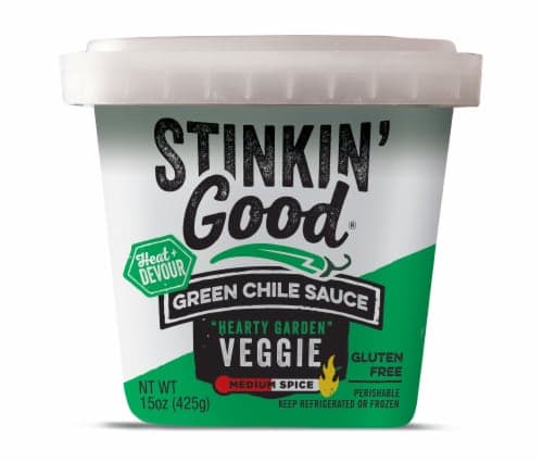 Stinkin' Good Hearty Garden Veggie Green Chile Sauce