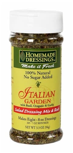 Homemade Dressings Italian Garden Mix & Rub