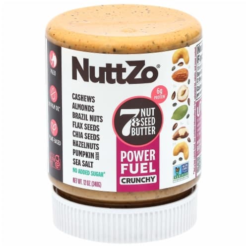 Nuttzo Seven Nut & Seed Butter Crunchy Power Fuel