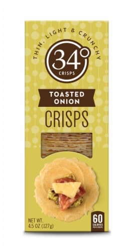 34 Degrees Toasted Onion Crisps
