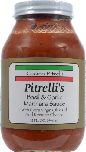 Pitrelli'S Cucina Pitrelli Basil & Garlic Marinara Sauce