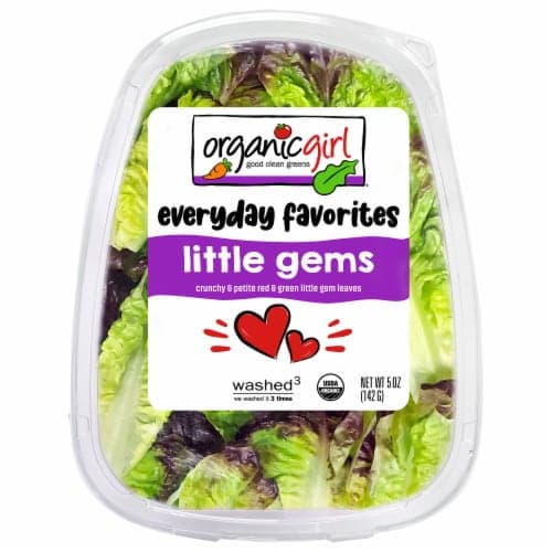 Organicgirl Lettuce Little Gems Washed