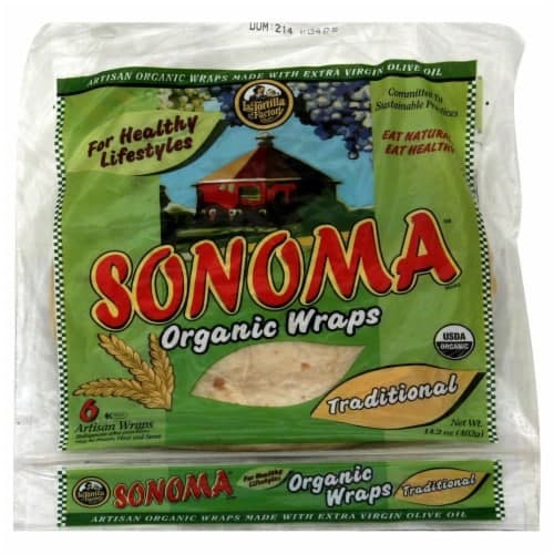 Sonoma Organic Traditional Wraps