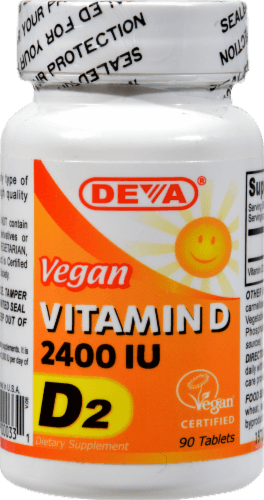 Deva Vitamin D Tablets 2400 Iu