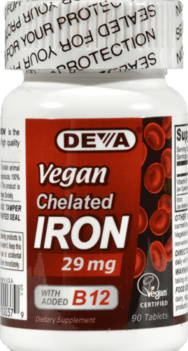 Deva Vegan Chelated Iron