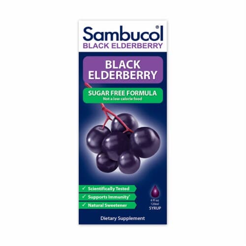 Sambucol Black Elderberry Liquid Sugar Free