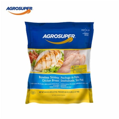 Agrosuper  Raw Boneless Skinless Chicken Breast