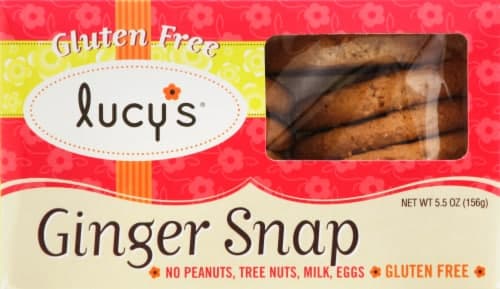 Lucy'S Gluten Free Ginger Snap Cookies